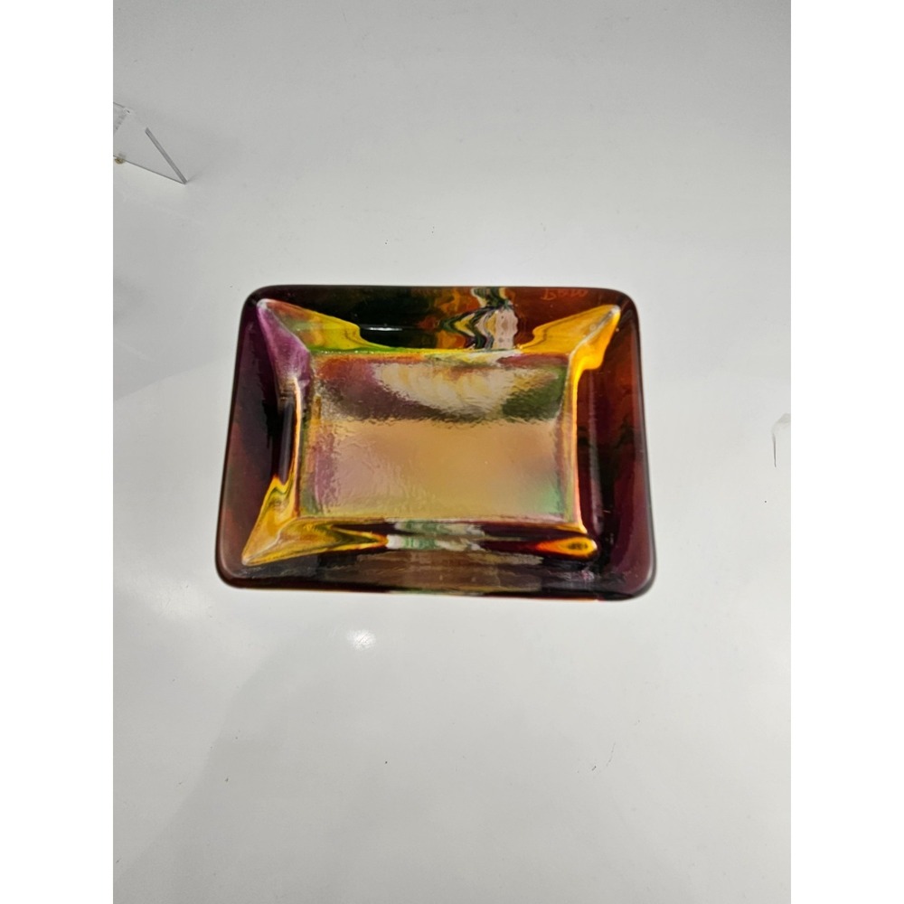 Original Painting‎ and Hand Painted Glass Vase Set Calla Lily Signed Art - Picture 8 of 16